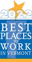 2022 Best Places to Work in VT badge